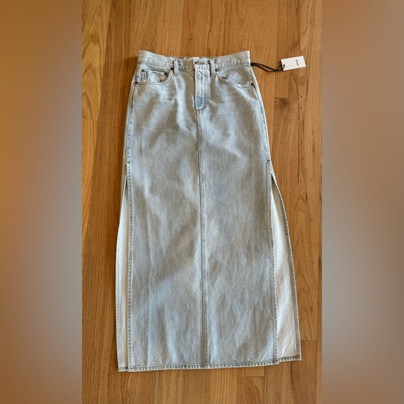 Agolde Astrid Slice Skirt - Picture 7 of 8